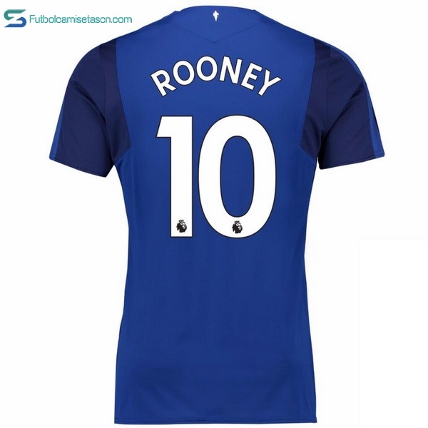 Camiseta Everton 1ª Rooney 2017/18